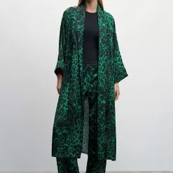 Mango Animal Print Caftan -Mango popular store mango 7962 9598036 6