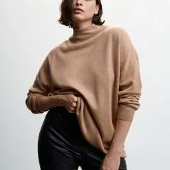 Mango High Collar Wool Sweater -Mango popular store mango 7967 6091046 4