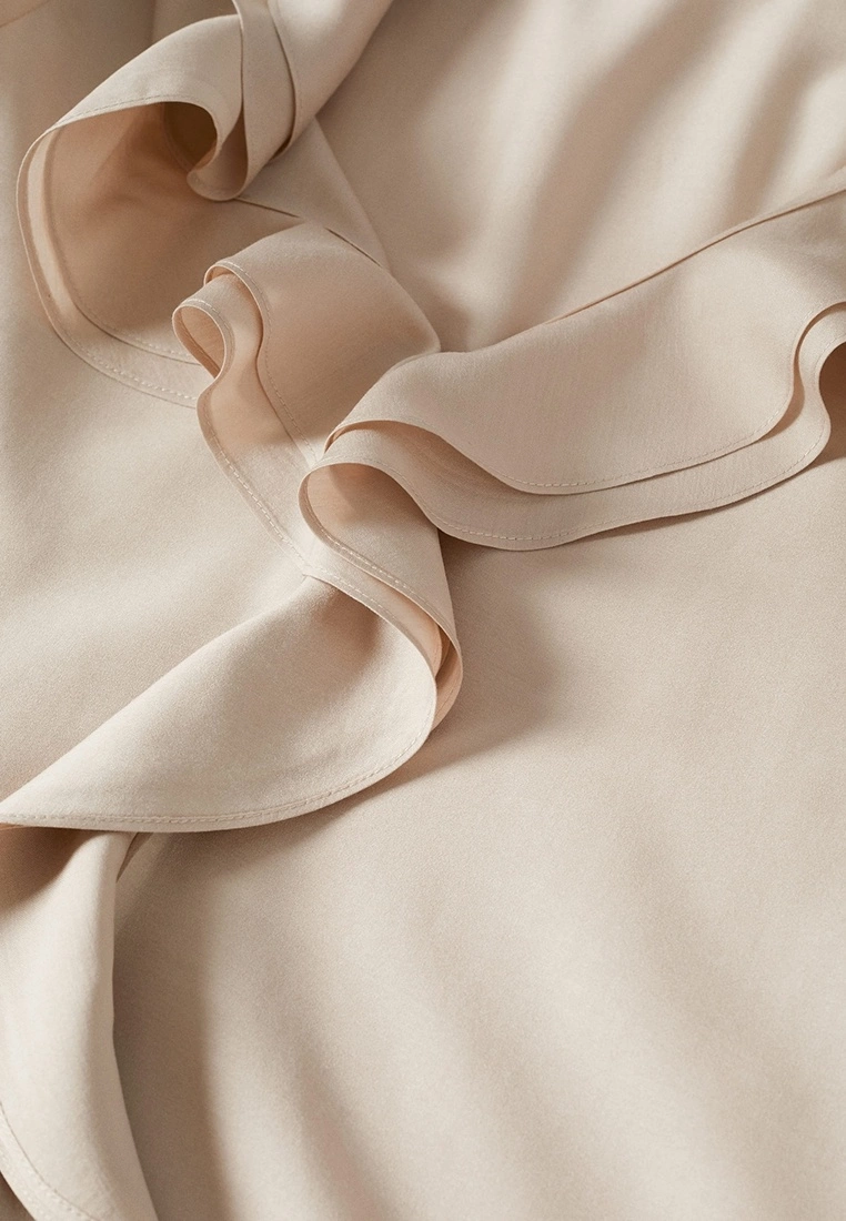 Mango Ruffle Neckline Blouse 7 Mango Ruffle Neckline Blouse - Image 5