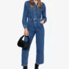 Mango Long Denim Jumpsuit 1 Mango Long Denim Jumpsuit -Mango popular store mango 7968 9770036 1