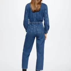 Mango Long Denim Jumpsuit -Mango popular store mango 7968 9770036 2