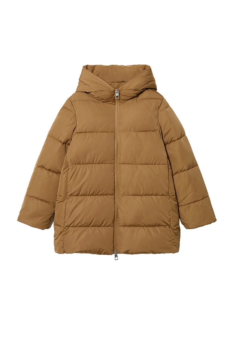 Mango Hood Quilted Coat 10 Mango Hood Quilted Coat - Image 8