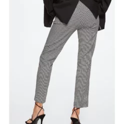 Mango Skinny Houndstooth Suit Trousers -Mango popular store mango 7977 5305626 3