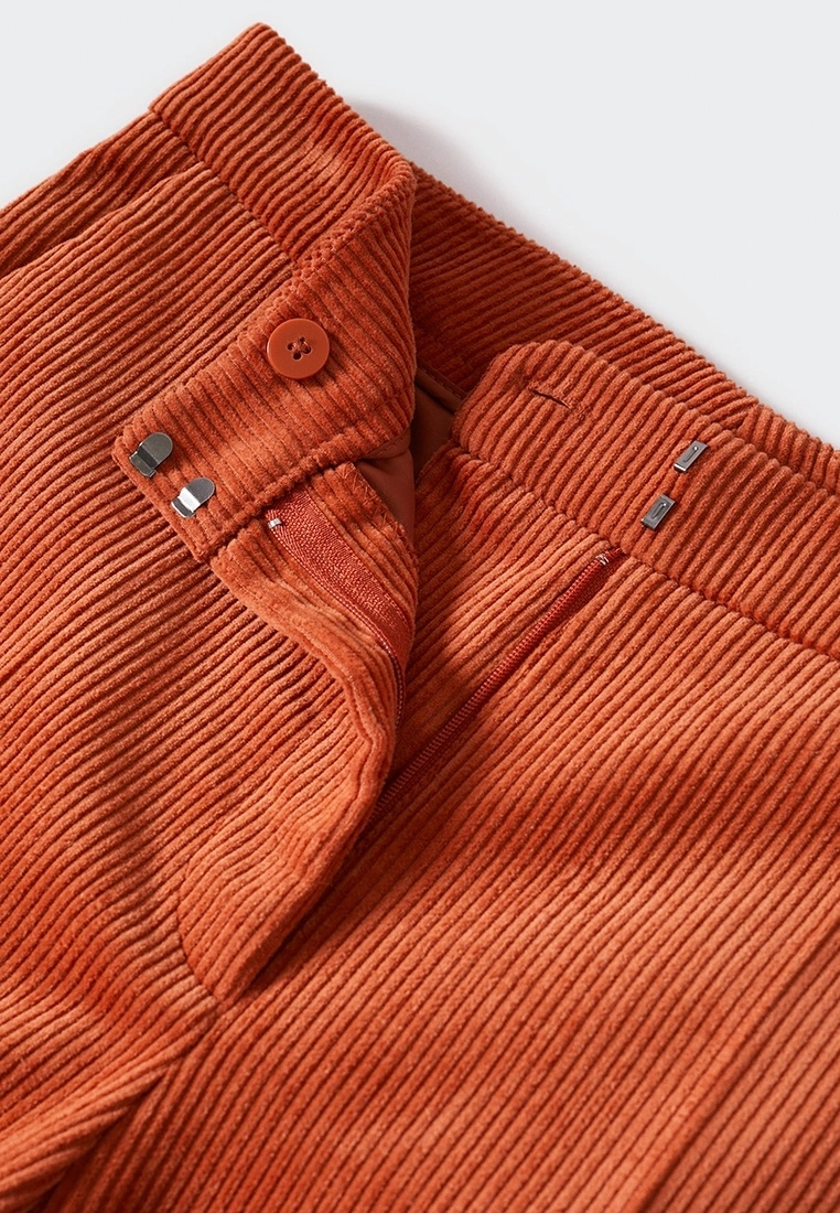 Mango Flared Corduroy Trousers 8 Mango Flared Corduroy Trousers - Image 6