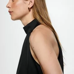 Mango Asymmetric Satin Blouse -Mango popular store mango 7994 5070036 4