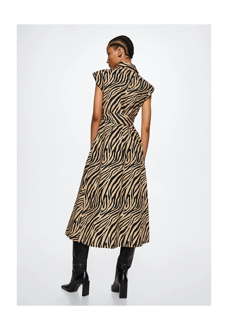 Mango Animal Print Dress 4 Mango Animal Print Dress - Image 2