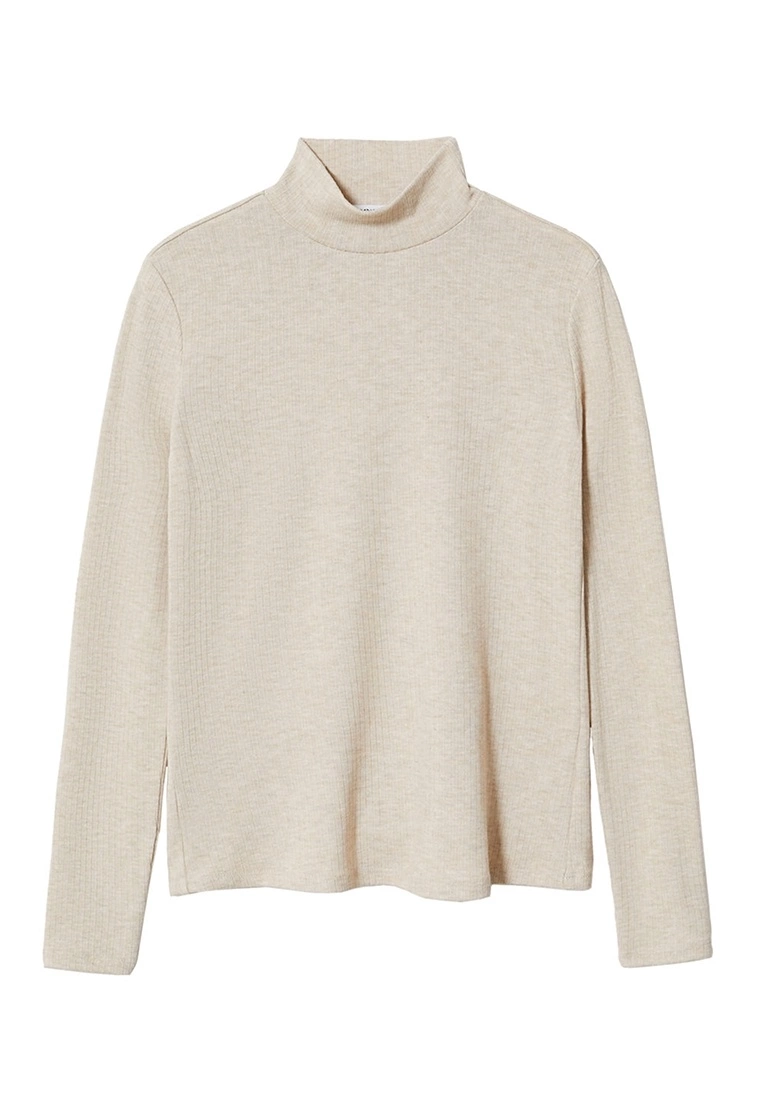 Mango Ribbed Long-Sleeved Top 8 Mango Ribbed Long-Sleeved Top - Image 6