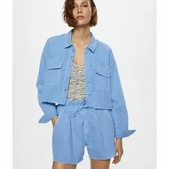 Mango Cotton Drawstring Waist Shorts 10 Mango Cotton Drawstring Waist Shorts -Mango popular store mango 8107 7291716 4