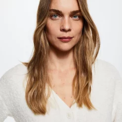 Mango Bouclé-Knit Cardigan -Mango popular store mango 8135 6546336 3