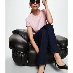 Mango Strass Cotton T-Shirt -Mango popular store mango 8139 2055626 4