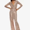 Mango Sequins Long Jumpsuit -Mango popular store mango 8164 1682436 1