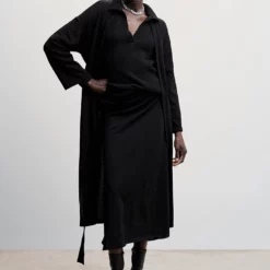 Mango Ribbed Midi Skirt 14 Mango Ribbed Midi Skirt -Mango popular store mango 8168 4552636 5