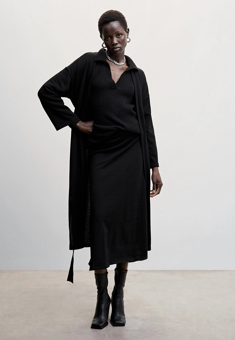 Mango Ribbed Midi Skirt 7 Mango Ribbed Midi Skirt - Image 5