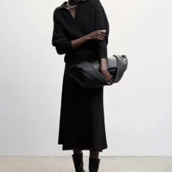 Mango Ribbed Midi Skirt 15 Mango Ribbed Midi Skirt -Mango popular store mango 8168 4552636 6