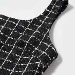 Mango Plaid Tweed Dress -Mango popular store mango 8212 1549046 7