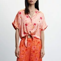 Mango Printed Culottes -Mango popular store mango 8213 9752636 3