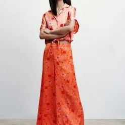 Mango Printed Culottes -Mango popular store mango 8213 9752636 4