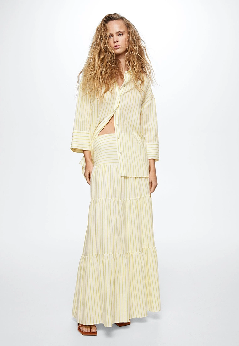 Mango Oversize Striped Shirt 6 Mango Oversize Striped Shirt - Image 4