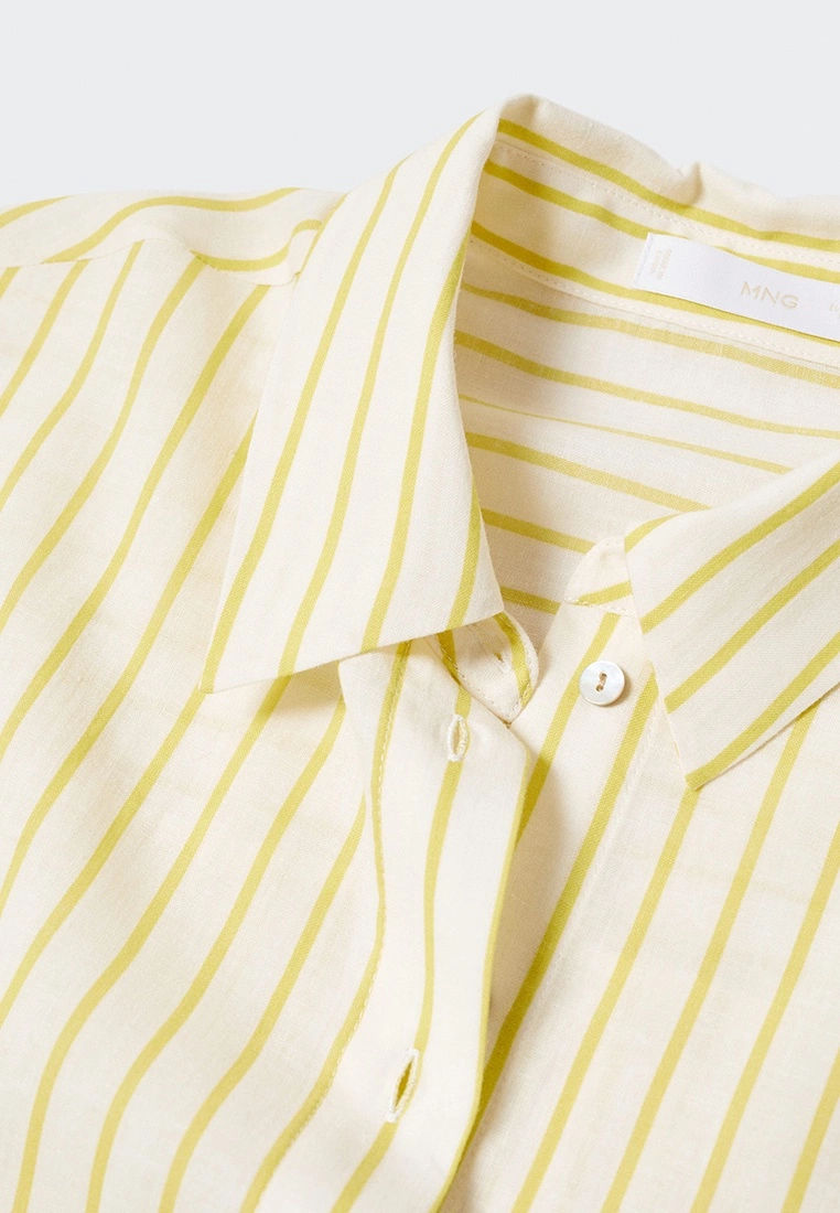 Mango Oversize Striped Shirt 7 Mango Oversize Striped Shirt - Image 5