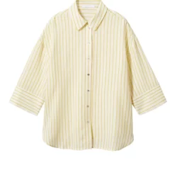Mango Oversize Striped Shirt 13 Mango Oversize Striped Shirt -Mango popular store mango 8215 7659046 6