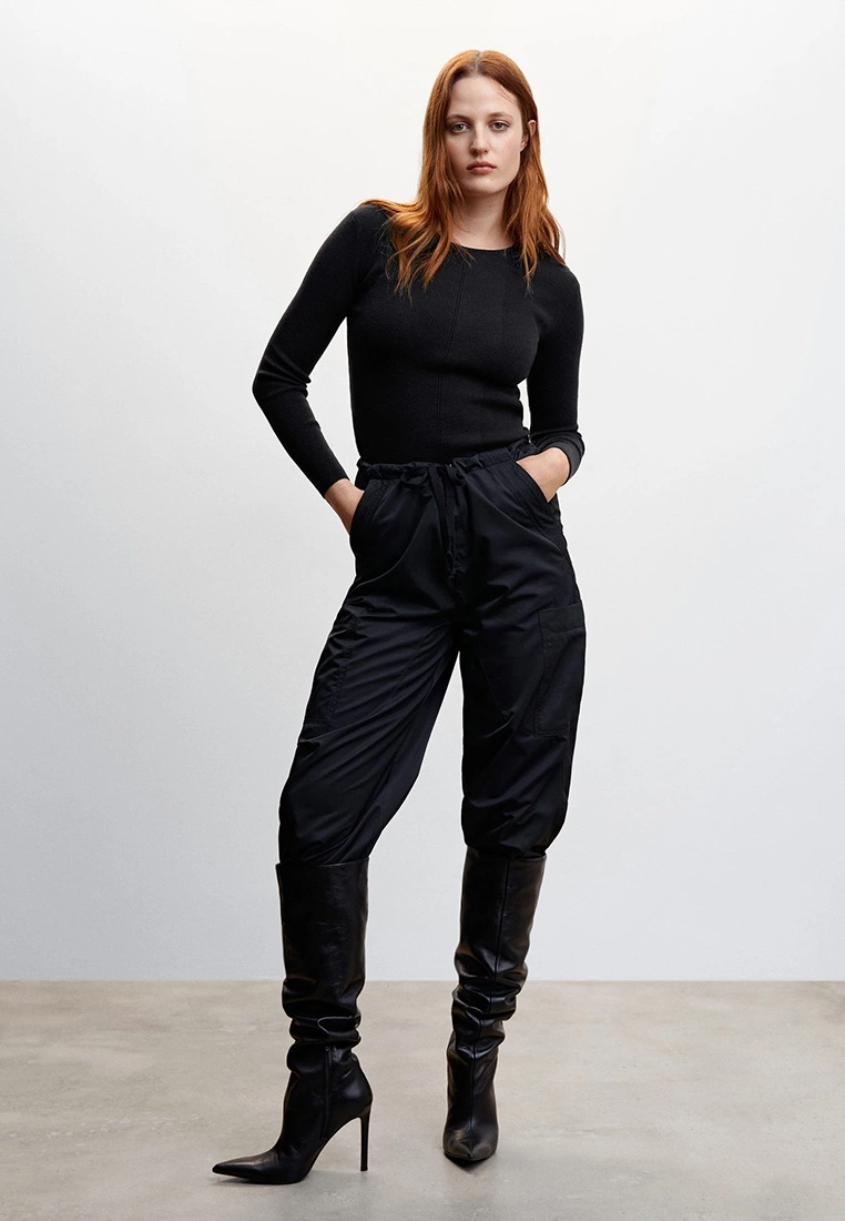 Mango Textured Round Neck Sweater 7 Mango Textured Round Neck Sweater - Image 5