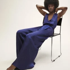 Mango Satin Jumpsuit Cross Back 15 Mango Satin Jumpsuit Cross Back -Mango popular store mango 8243 6042636 6