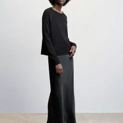 Mango Jersey Punto Fino Cuello Redondo -Mango popular store mango 8247 9429046 5