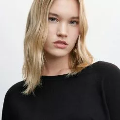 Mango Jersey Punto Fino Cuello Redondo -Mango popular store mango 8247 9429046 6