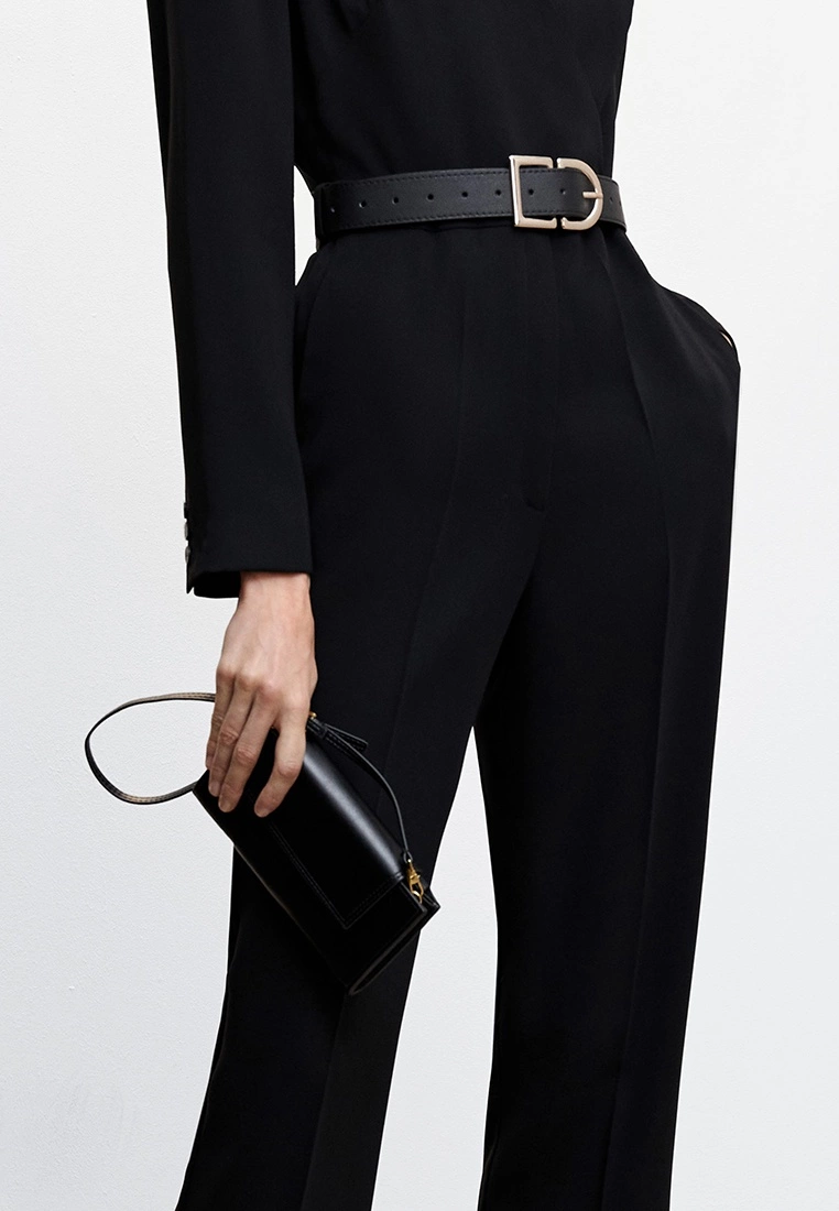 Mango Belt Long Jumpsuit 5 Mango Belt Long Jumpsuit - Image 3