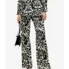 Mango Satin Printed Trousers