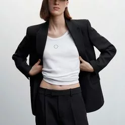 Mango Pleat Straight Trousers -Mango popular store mango 8254 9238836 3