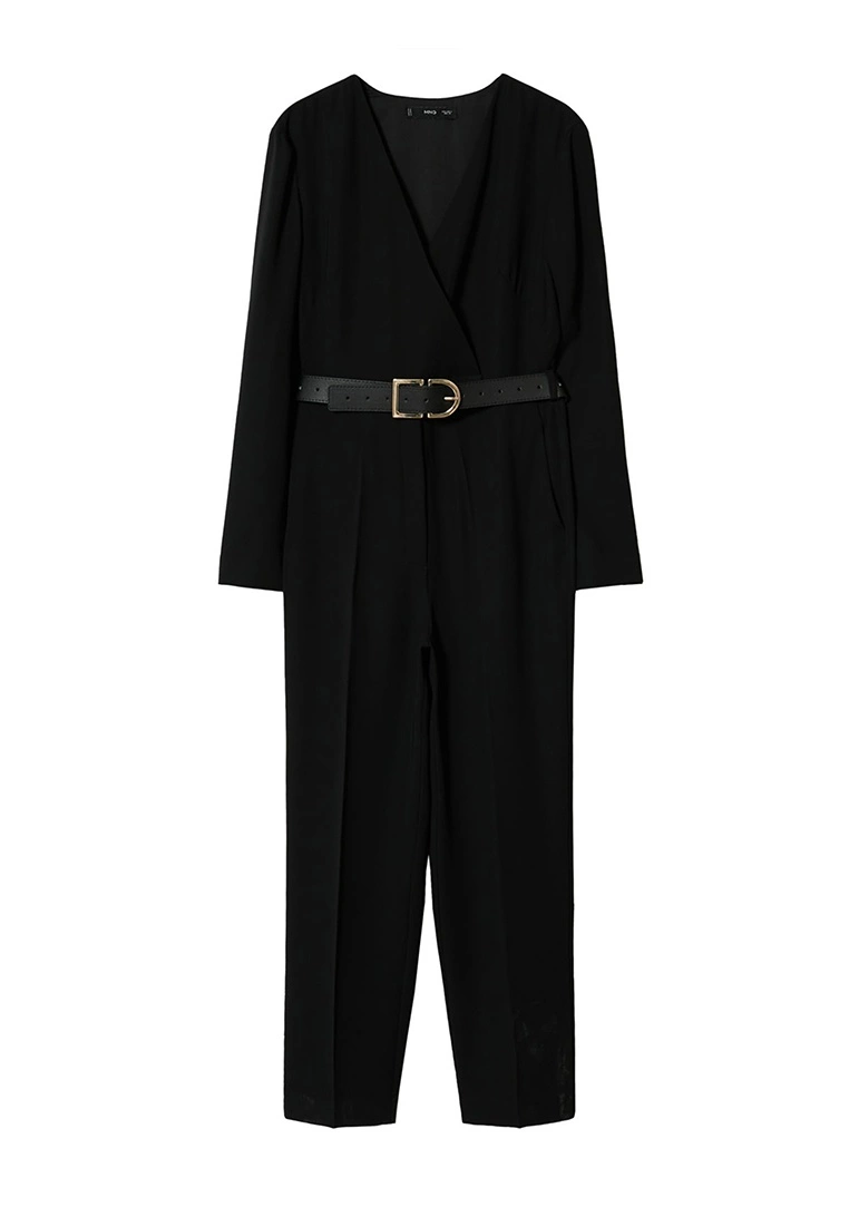 Mango Belt Long Jumpsuit 10 Mango Belt Long Jumpsuit - Image 8