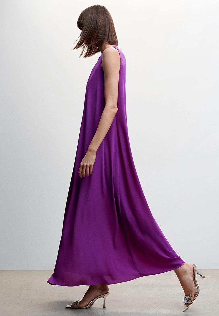 Mango Strap Flowy Dress 8 Mango Strap Flowy Dress - Image 6