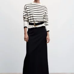 Mango Oversized Striped Sweater 13 Mango Oversized Striped Sweater -Mango popular store mango 8276 6687836 5