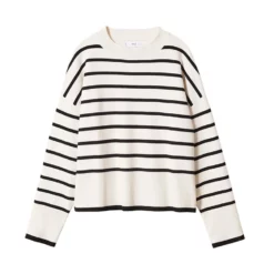 Mango Oversized Striped Sweater 15 Mango Oversized Striped Sweater -Mango popular store mango 8277 6687836 7