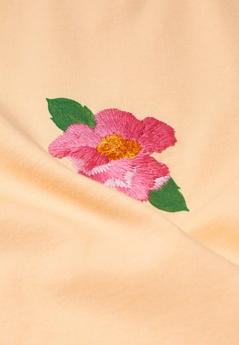 Mango Embroidered Cotton T-Shirt 7 Mango Embroidered Cotton T-Shirt - Image 5
