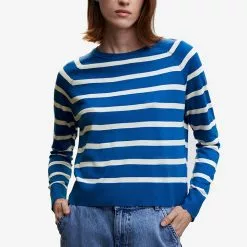 Mango Jersey Punto Fino Cuello Redondo