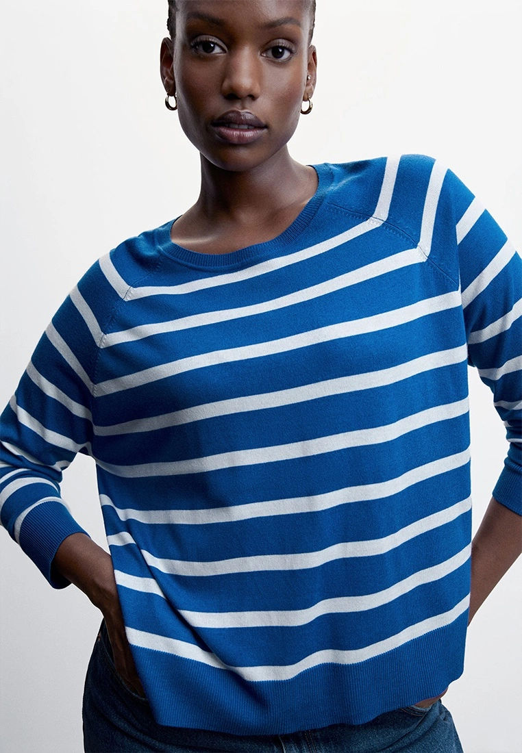 Mango Jersey Punto Fino Cuello Redondo 8 Mango Jersey Punto Fino Cuello Redondo - Image 6