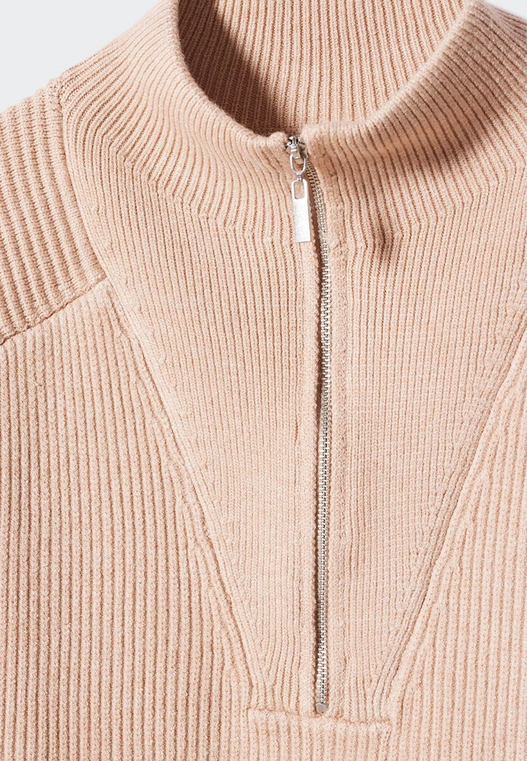 Mango High Neck Sweater With Zip 8 Mango High Neck Sweater With Zip - Image 6