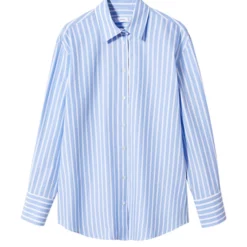 Mango Oversize Striped Shirt -Mango popular store mango 8310 7229046 7