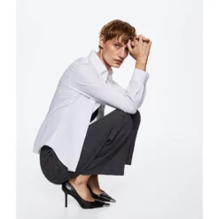 Mango Organic Cotton Shirt -Mango popular store mango 8327 3127726 5