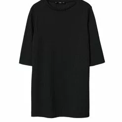 Mango Ribbed Knit T-Shirt -Mango popular store mango 8341 9237726 7