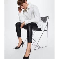 Mango Oversize Cotton Shirt -Mango popular store mango 8347 8517726 4