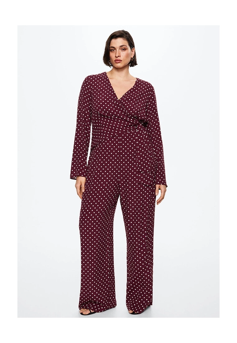 Mango Knot Printed Jumpsuit 4 Mango Knot Printed Jumpsuit - Image 2