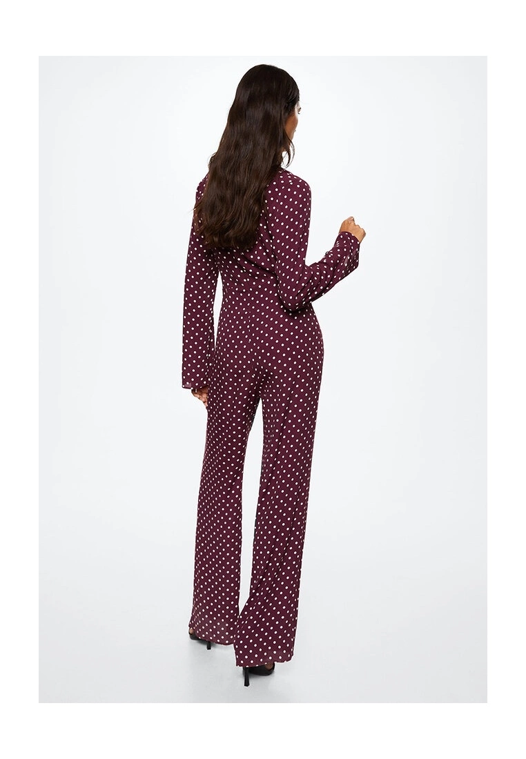 Mango Knot Printed Jumpsuit 5 Mango Knot Printed Jumpsuit - Image 3