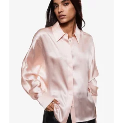 Mango 100% Silk Shirt
