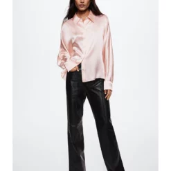 Mango 100% Silk Shirt -Mango popular store mango 8355 9627726 6