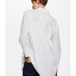 Mango Cotton Strass Shirt -Mango popular store mango 8384 9527726 2