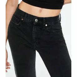 Mango Mid-Rise Straight Jeans -Mango popular store mango 8399 7348526 3