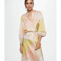 Mango Paisley Print Skirt -Mango popular store mango 8406 2187526 3